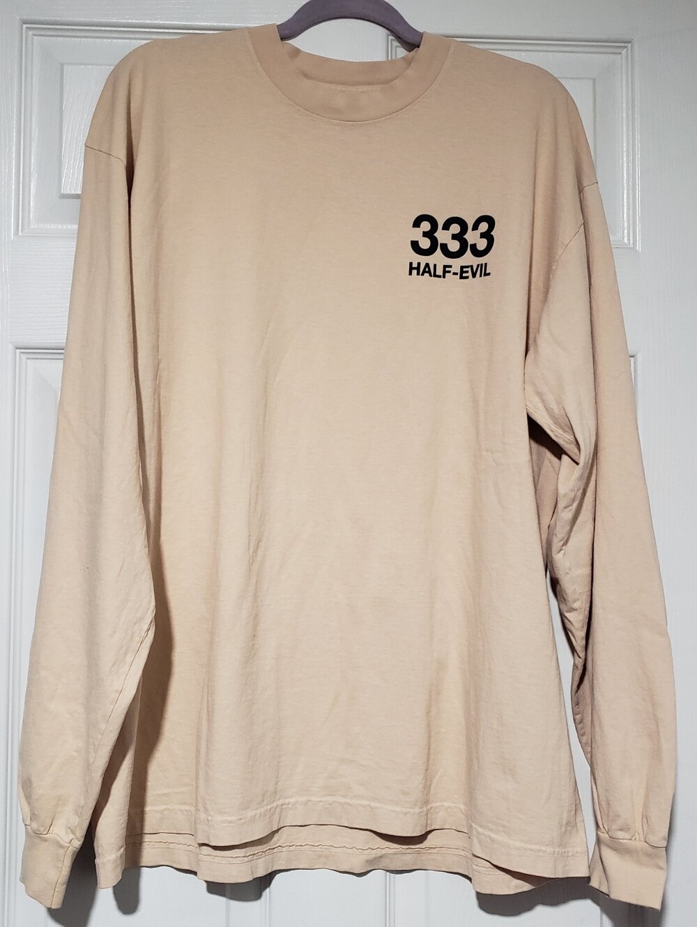 Half Evil Merchanise Long-Sleeve Logo Tee